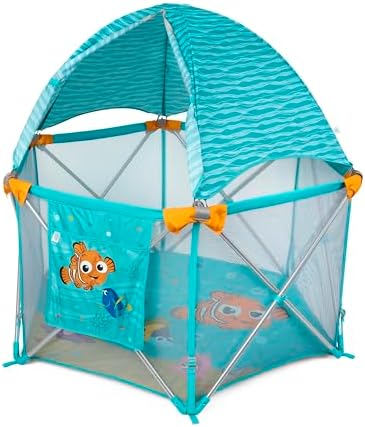 Disney Baby Finding Nemo Pop 'N Play Deluxe Portable Playard