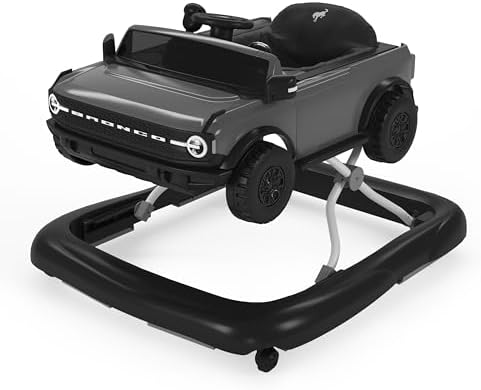 Ford Bronco 4-in-1 Blue Grey Baby Activity Center & Push...
