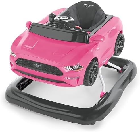 Ford Mustang 4-in-1 Pink Baby Activity Center & Push...