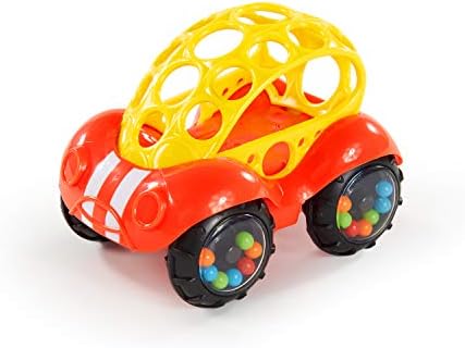 Oball Easy Grasp Rattle & Roll Buggie BPA-Free Push Car...