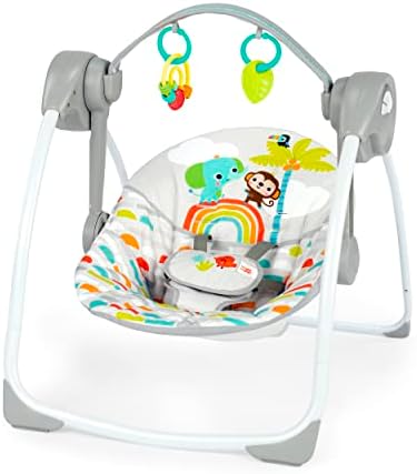 Playful Paradise Portable Compact Automatic Baby Swing...