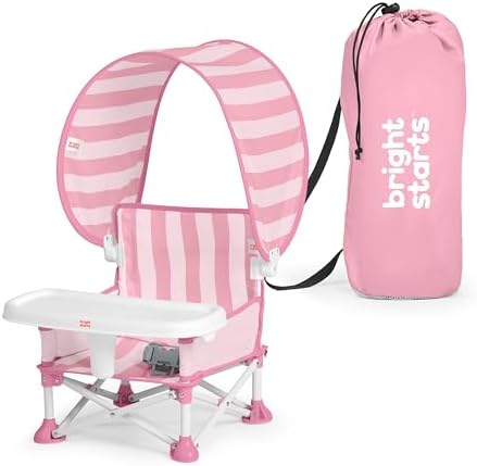 Pop 'N Sit Cabana Baby Beach Portable Booster Chair with...