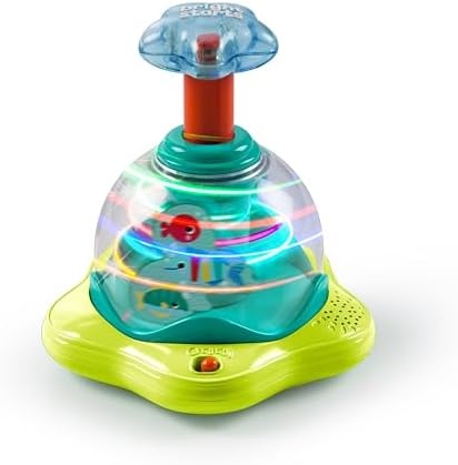 Press & Glow Spinner Cause and Effect Musical Baby Toy