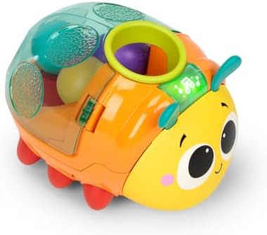 Spin ’n’ Chase Bug Ball Popper Toy with Lights & Music