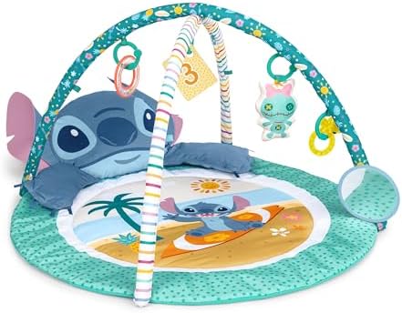 Disney Baby Stitch Party in Paradise Play Gym & Mat
