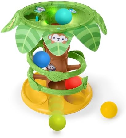 Tropical Twirl Ball Play Toy with Lights & Music
