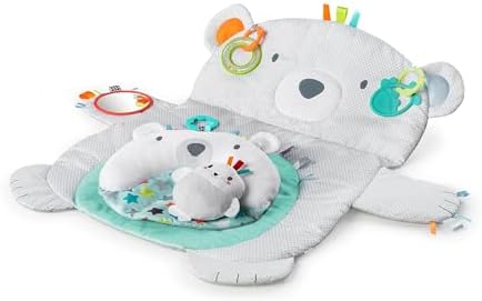 Tummy Time Prop & Play Baby Activity Mat with Support...
