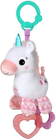 Unicorn Sparkle & Shine Plush Take-Along Stroller or...