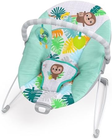 Wild Wonders Vibrating Baby Bouncer