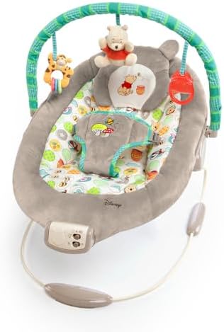 Disney Baby Winnie The Pooh Baby Bouncer Soothing...